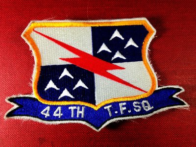 【布章。臂章】空軍44中隊徽章/布章 電繡 貼布 臂章 刺繡