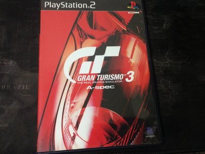天空艾克斯 超便宜 PS2 GRAN TURISMO 3 A-spec 跑車浪漫旅 GT3 純日版