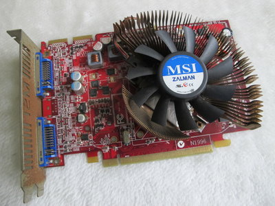 微星~ MSI R4670 ~遊戲繪圖顯示卡 公司貨/沒修過/沒操過/良品