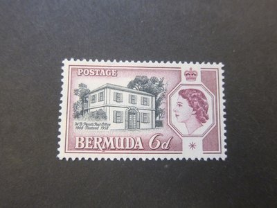 【雲品7】百慕大Bermuda 1959 Sc 168 MH 庫號#BP18 93323