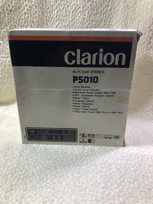 老車用音響主機 clarion P5010 PA-8115A