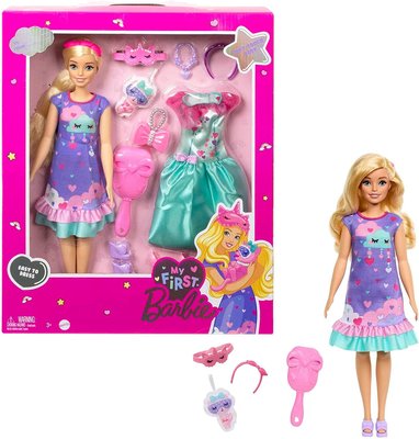 芭比 My First Barbie 遊戲組 Barbie 芭比 芭比娃娃 芭比洋娃娃 MATTEL 美泰兒 正版現貨
