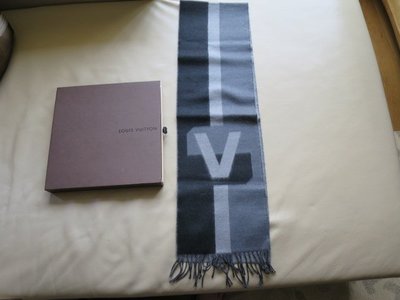 [熊熊之家]保證全新正品 Louis Vuitton LV CASHMERE 男用 圍巾