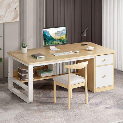 電腦桌台式家用臥室桌子簡約現代學生小書桌簡易經濟型~特價