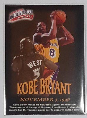1997-98 Fleer  Kobe Bryant (小特卡) 新人第二年