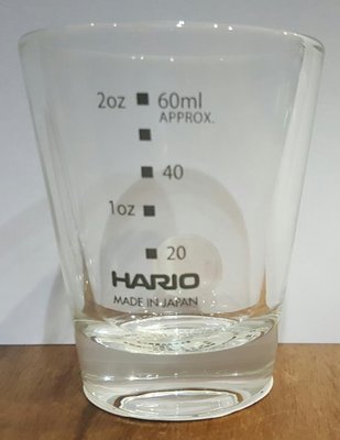 HARIO 咖啡玻璃杯 厚底玻璃量杯 義式咖啡杯 濃縮咖啡杯 盎司杯 SGS-80B-EX 80cc