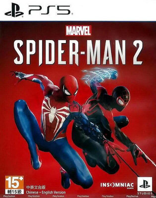 【全新未拆】PS5 漫威蜘蛛人2 MARVELS SPIDER MAN 2 中文版【台中恐龍電玩】