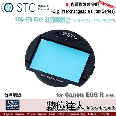 【數位達人】STC IC Clip UV-IR Cut 625nm 內置型紅外線截止濾鏡架組 / EOS R R5