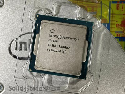 Intel Pentium G4400 3.3G 3M 2C2T 1151 14nm Skylake 正式版 CPU