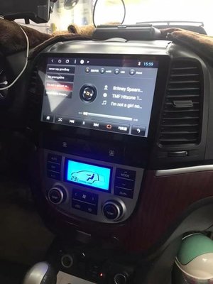現代Hyundal Santa Fe 山土匪 專用機 Android 8核安卓版觸控螢幕主機 導航/USB/藍芽/鏡頭