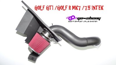 泰山美研社19070501 GOLF GTI/GOLF R MK7/7.5 渦輪鋁管+矽膠管 渦輪套件進氣組 進氣鋁管