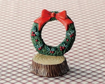 Ariel's Wish日本DECOLE CONCOMBRE聖誕節交換禮物聖誕樹蝴蝶結花圈年輪樹木擺飾品拍照道具-絕版品