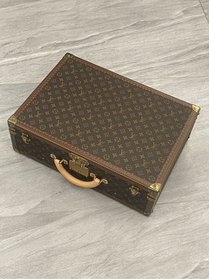 超新真品 LV Louis Vuitton M21327 55 硬殼行李箱 經典美品
