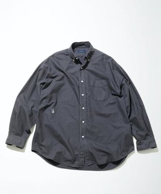 TSU 日本代購 NAUTICA JP 長谷川昭雄  Sulfur Dyed BD Shirt 襯衫 正常寬版