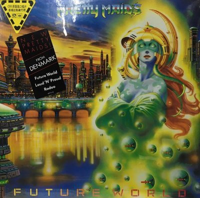 合友唱片 面交 自取 Pretty Maids Future World 1987 黑膠唱片 LP