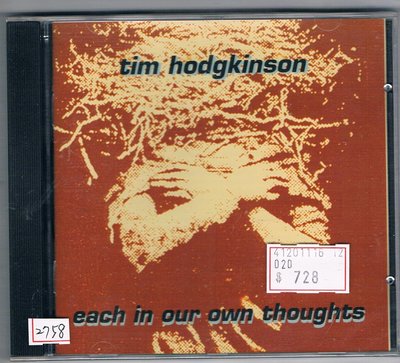 [鑫隆音樂]西洋CD-Tim Hodgkinson：Each In Our Own Thoughts /全新/免競標
