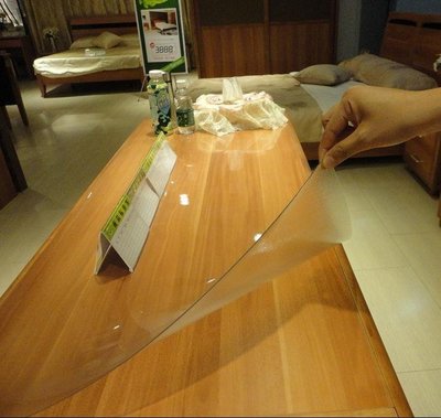 熱銷 茶透明PVC軟板PVC軟玻璃臺面透明塑料板防水桌布墊免洗1mm 2mm 3m