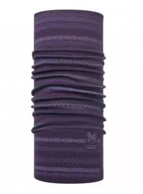 【BUFF】BF113255 西班牙 浪漫莓紫 美麗諾羊毛保暖頭巾 100% merino