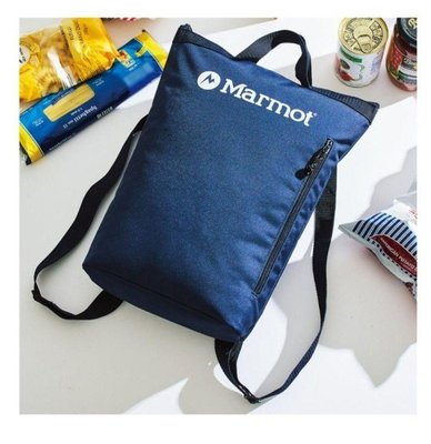 ☆Juicy☆日本雜誌附錄 戶外品牌 Marmot 背包 便當袋 托特包 保溫包 環保袋 購物袋 保冷提袋 2447