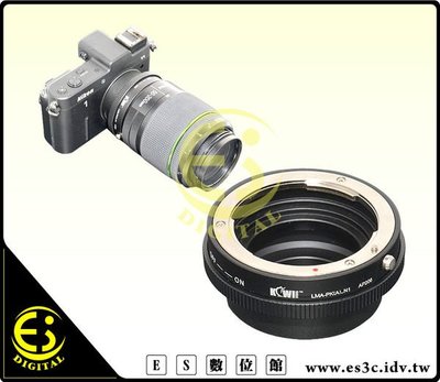 ES數位 特價免運秒出 Pentax A 鏡頭轉 Nikon 1 系統 V1 V2 J1 J2 機身鏡頭轉接環 KW69