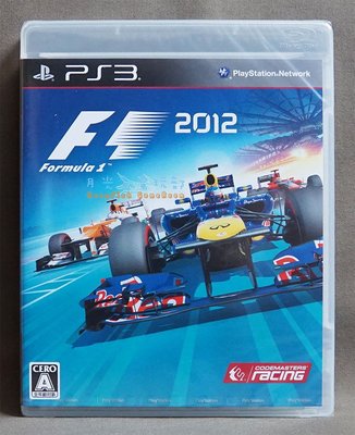 【月光魚 電玩部】現貨全新 純日版 PS3 F1 2012 一級方程式賽車 日版日文
