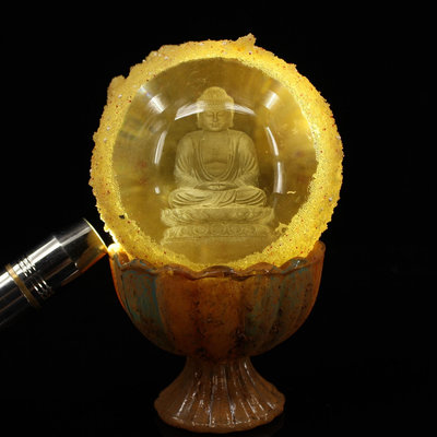 古寺地宮出土佛教無上幻影如來佛祖舍利團 重1562克 球直徑10厘米 高16厘米 13123