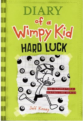 ＊小貝比的家＊DIARY OF A WIMPY KID #08:HARD LUCK/7-12