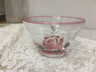 鄉村童話 曼妮 玫瑰 Many Rose 玻璃 碗