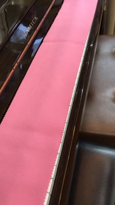 律揚樂器 88鍵 鋼琴 防塵布 鋼琴布 電鋼琴布 鍵盤布 紅色 粉紅色