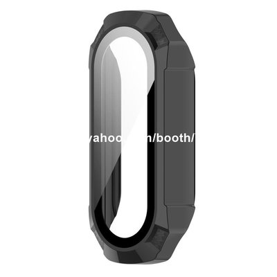 小米手環錶帶 保護殼適用於小米手環錶殼4/5/6/NFC鋼化膜保護殼 XiaoMI BAND6殼膜一件式-首飾鐘錶配件