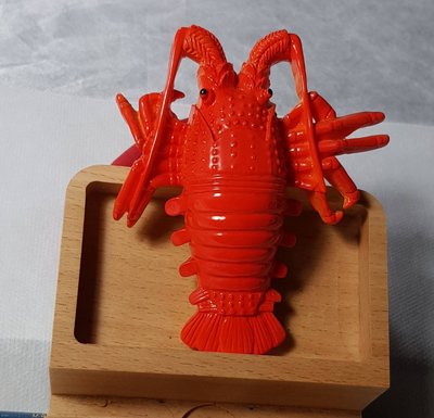 龍蝦造型強力磁鐵貼 冰箱磁鐵貼 辦公室隔間牆磁鐵貼 電腦磁鐵貼 有鐵就可貼 大尺寸紅色醒目 可愛吸睛