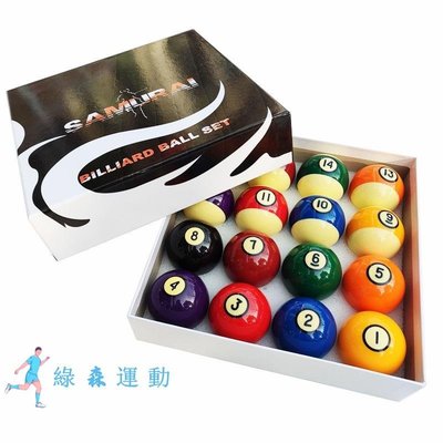 【促銷 】迷你撞球 撞球 桌球 臺灣黑圈樹脂球美式黑八十六彩檯球花式九球標準大號球5.72cm