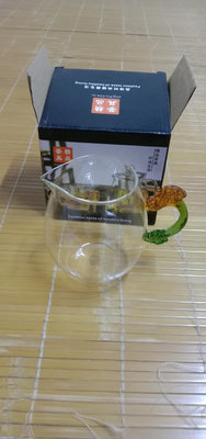 ╭°☆幸福愛麗絲☆°╮龍造形玻璃琉璃柄大龍蛋茶海杯