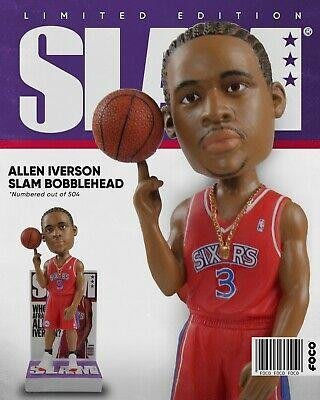 Foco Slam NBA Allen Iverson Booblehead 搖頭公仔 娃娃 AI 76人