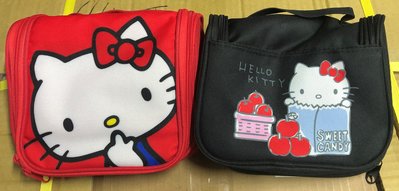 手提旅行收納袋｜《現貨》【Hello Kitty】圖案手提旅行收納袋，可裝個人旅行清潔盥洗用品配件，好收納不雜亂！