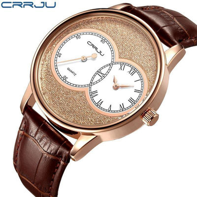 CRRJU/卡俊 2133 新款男士時尚手錶 個性男士石英手錶時裝腕錶