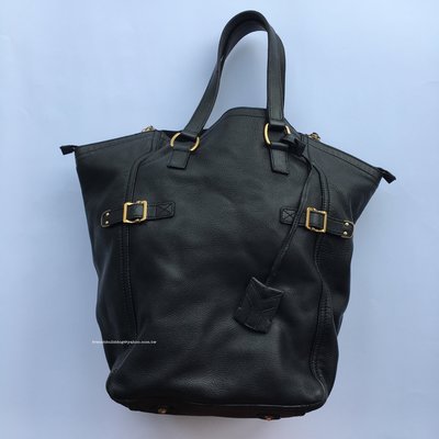 YSL SAINT LAURENT 黑色 DOWNTOWN 手提包 肩背包 購物袋