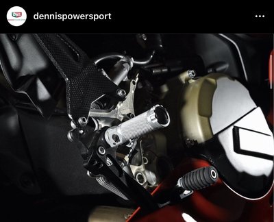 Ducati performance panigale 899 1199 959 1299 V2 腳踏後移 （2手）