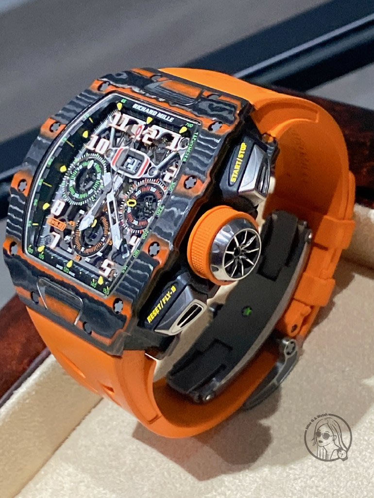 【Ｑ小姐的玩錶瘋】Richard Mille RM11-03 麥拉倫｜2019年二手