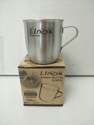 耳杯 杯 316不鏽鋼杯 口杯 咖啡杯 水杯 316不鏽鋼天堂鳥200cc(LInox)台灣製造廚之坊