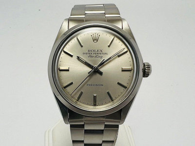 【黃忠政名錶】勞力士Rolex 5500 air king 停產品 約1980年生產製造 原裝無翻寫面盤 原廠錶帶 品相已整理如新