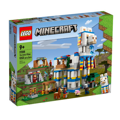 免運 LEGO 樂高積木 21188 Minecraft 創世紀系列 - 駱馬村【小瓶子的雜貨小舖】