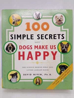 【月界S】100 Simple Secrets Why Dogs Make Us Happy_Niven　〖寵物〗DDV