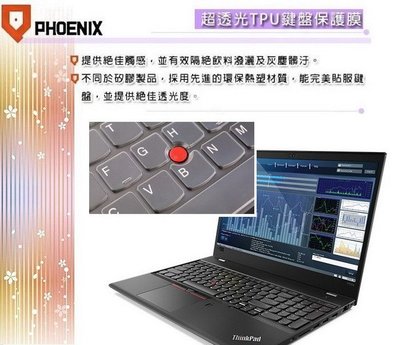 『PHOENIX』Lenovo ThinkPad P52 P52s 專用 鍵盤膜 超透光 非矽膠 鍵盤保護膜