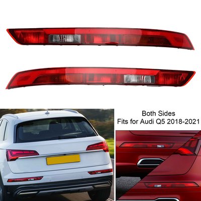 Audi Q5 2018-2021 US Version 保險槓下尾燈剎車剎車燈美國版-極限超快感