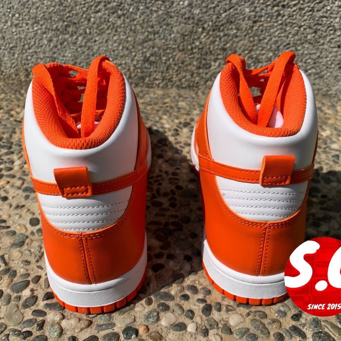 S.G NIKE DUNK HIGH Orange Blaze 白橙女DB2179-100 男DD1399-101