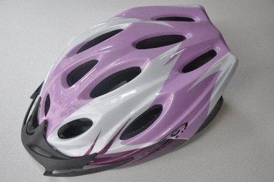 【二輪極速】CSC CS-1700 自行車 直排輪 低風阻 安全帽 台灣製造 粉紫色 尺寸：M