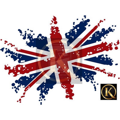 K010 英國國旗 🇬🇧 乙烯基貼花貼紙