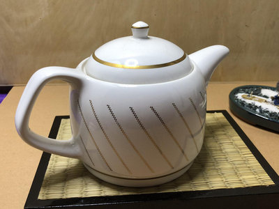 日本回流茶壺！有濾網茶壺！器型端莊大方。底款見圖。無使用痕跡