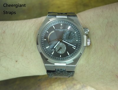 江詩丹頓鴕鳥皮錶帶訂製巧將手工錶帶 Vacheron Constantin ostrich watch strap